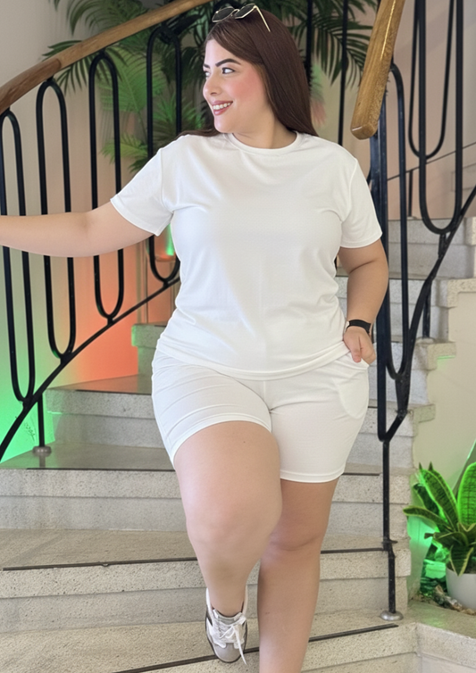 Set Amelia Unicolor Plus Algodon