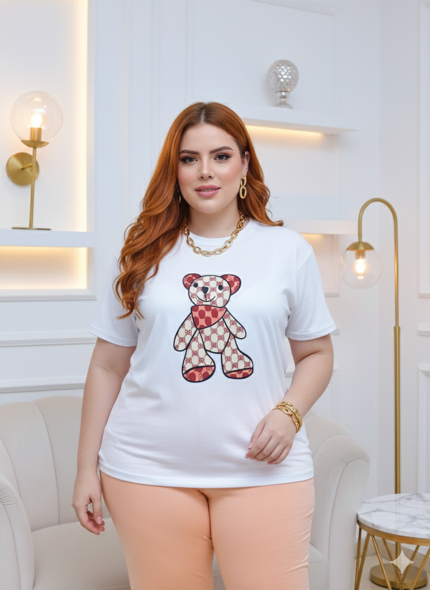 Conjunto Jogger Plus Basica Sublimada melon